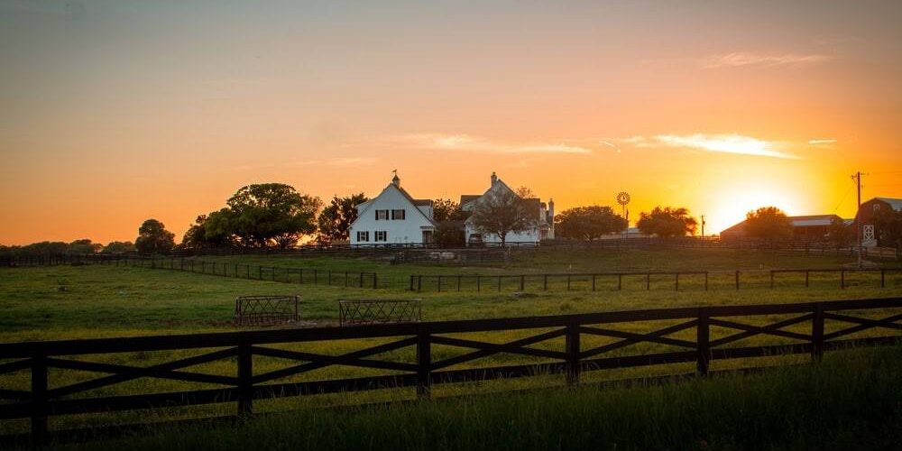 sunset ranch fence